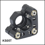 Ø1/2in SM05-Threaded Precision Kinematic Mirror Mount