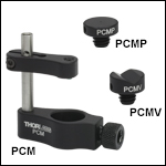 Compact V-Groove and Platform Mount for Prisms and Cylindrical Objects