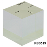 2in (50.8 mm) Polarizing Beamsplitter Cubes