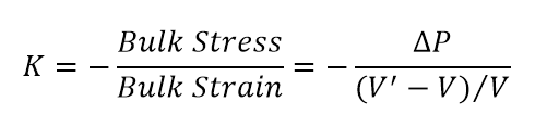 Bulk Modulus Equation