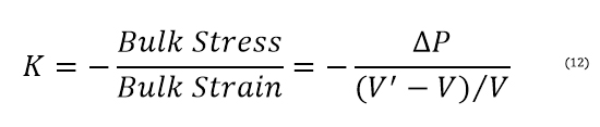 Bulk Modulus Equation