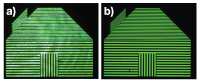 Artifacts in Camera Image Due to Laser