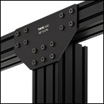 Gusset Plate for Construction Rails