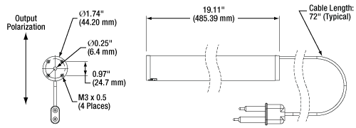 HNL100 Mechanical Drawing