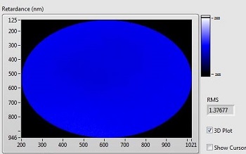 Spatial Uniformity of Retardance