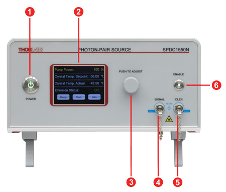 SPDC810N and SPDC1550N Electrical Connections