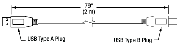 USB Cable Drawing