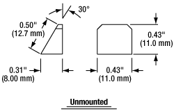 Schematic of Unmounted Anamorphic Prism Pairs
