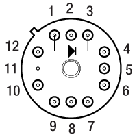 MIR Detector with TEC Pin Diagram