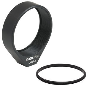 LMR1.5 - Lens Mount with Retaining Ring for Ø1.5in Optics, 8-32 Tap