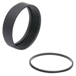 SM2L05 - SM2 Lens Tube, 0.5in Thread Depth, One Retaining Ring Included