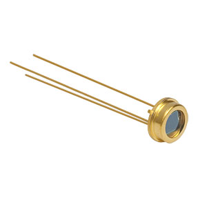 FDS100-CAL - Calibrated Si Photodiode, 350 - 1100 nm, 3.6 x 3.6 mm Active Area