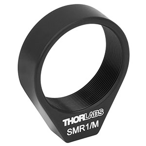 SMR1/M - Ø1in Lens Mount with SM1 Internal Threads and No Retaining Lip, M4 Tap