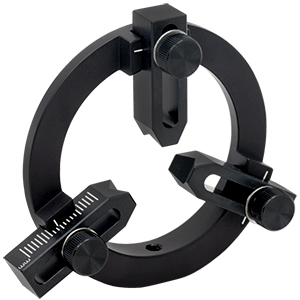 LH1/M - Adjustable Lens Mount: Ø0.28in (Ø7.1 mm) to Ø1.80in (Ø45.7 mm), M4 Tap