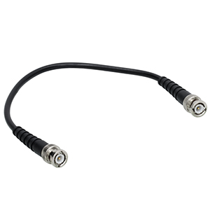 2249-C-12 - RG-58 BNC Coaxial Cable, BNC Male to BNC Male, 12in (304 mm)
