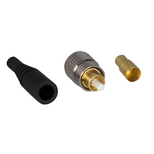 30140E1 - FC/PC Multimode Connector, Ø140 µm Bore, Ceramic Ferrule
