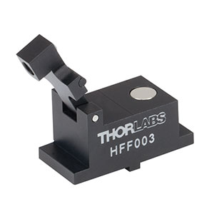 HFF003 - Quick-Release Ø150 µm to Ø341 µm Fiber V-Groove for Multi-Axis Stages