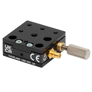 NF15AP25/M - NanoFlex™ 1.5 mm Travel Translation Stage with 25 µm Piezo Actuator, Metric