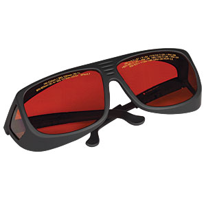 LG10 - Laser Safety Glasses, Amber Lenses, 35% Visible Light Transmission, Universal Style