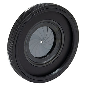 SM2D25D - SM2 Ring-Actuated Iris Diaphragm (Ø1.4 - Ø25.0 mm)