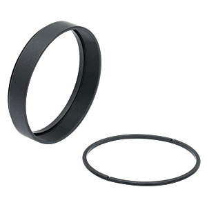 SM3L05 - SM3 Lens Tube, 0.5in Thread Depth, One Retaining Ring Included