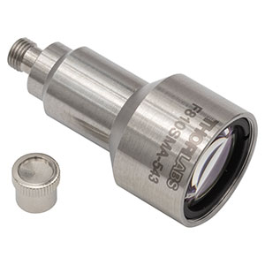 F810SMA-543 - 543 nm SMA Collimation Package, NA = 0.26, f = 34.74 mm