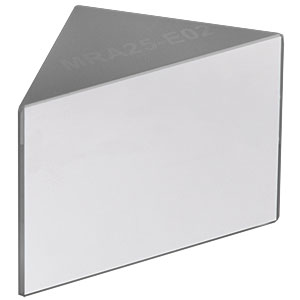MRA25-E02 - Right-Angle Prism Dielectric Mirror, 400 - 750 nm, L = 25.0 mm