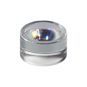 352110-C - f = 6.24 mm, NA = 0.4, Unmounted Geltech Aspheric Lens, AR: 1050-1620 nm
