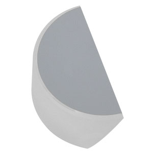 PFD05-03-F01 - Ø1/2in UV-Enhanced Aluminum D-Shaped Mirror