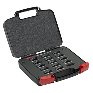 LSB01 - Ø1in N-BK7 Plano-Convex Lens Kit, Uncoated, 14 pc