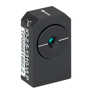 IO-2.5-1310-VLP - Free-Space Isolator, 1310 nm, Ø2.3 mm Max Beam, 0.4 W Max