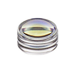 352150-B - f = 2.0 mm, NA = 0.5, Unmounted Geltech Aspheric Lens, AR: 600-1050 nm