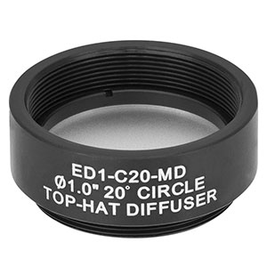 ED1-C20-MD - Ø1in, SM1-Mounted 20° Circle Pattern Engineered Diffuser