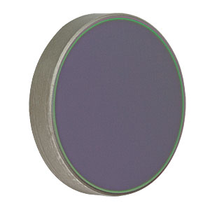 WG91050-F - Ø1in Germanium Broadband Precision Window, AR Coated: 8 - 12 µm