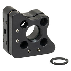 KC05-T - SM05 Threaded Kinematic Cage Mount, Ø1/2in Optics