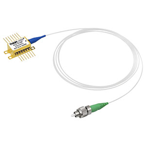 SLD1018P - 30 mW SLD, CWL 1310 nm, 45 nm 3 dB BW, Butterfly Pkg., PM Fiber, FC/APC