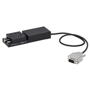 MTS25/M-Z8 - 25 mm (0.98in) Motorized Translation Stage, M4 x 0.7 and M3 x 0.5 Taps
