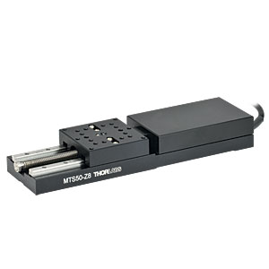 MTS50/M-Z8 - 50 mm (1.97in) Motorized Translation Stage, M4 x 0.7 and M3 x 0.5 Taps