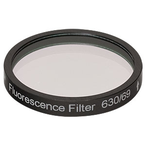 MF630-69 - Texas Red  Ø25 mm Emission Filter, CWL = 630 nm, BW = 69 nm
