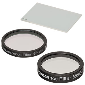 MDF-TXRED - Texas Red Ø25 mm Excitation, Ø25 mm Emission, and 25.0 mm x 36.0 mm Dichroic Filters