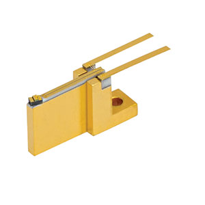SAF1118H - L-Band, InP Single Angle Facet Gain Chip on Submount with Heatsink