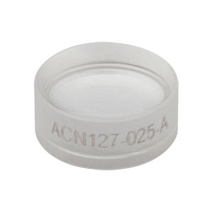 ACN127-025-A - f = -25 mm, Ø1/2in Achromatic Doublet, ARC: 400 - 700 nm