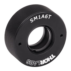 SM1A6T - Adapter with External SM1 Threads and Internal SM05 Threads, 0.40in Long