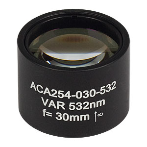 ACA254-030-532 - High-Power Air-Spaced Doublet, 532 nm, f = 30 mm