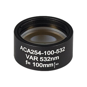 ACA254-100-532 - High-Power Air-Spaced Doublet, 532 nm, f = 100 mm