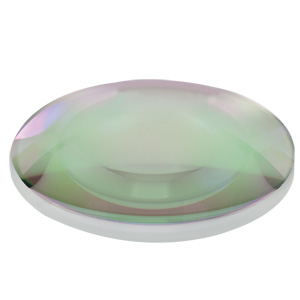 AL100200-C - Ø100 mm N-BK7 Aspheric Lens, f=200 mm, NA=0.23, ARC: 1050-1700 nm