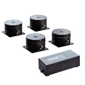 PWA090 - Electronic, Self-Leveling Benchtop Isolation System, Four Isolators
