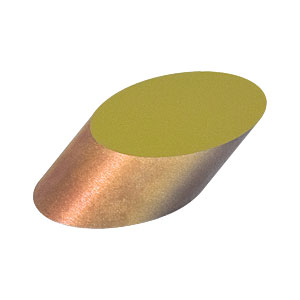 PFE05-M01 - 1/2in Protected Gold Elliptical Mirror, 800 nm - 20 µm