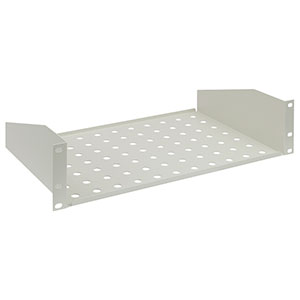 RK4102 - Fixed Rack Shelf, &Oslash;1/2in Holes, 1.5in Centers