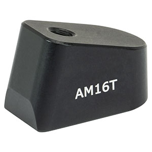 AM16T - 16° Angle Block, 8-32 Tap, 8-32 Post Mount
